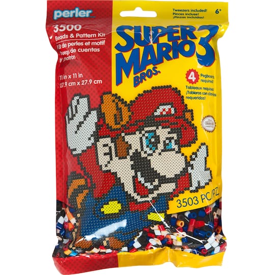 Perler Super Mario Bros 3 Beads Pattern Kit Michaels Perler Super Mario Bros 3 Beads Pattern Kit Michaels
